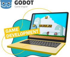 Godot.  Основа создания легендарных игр - КИБЕРшкола программирования для детей, компьютерные курсы для школьников, начинающих и подростков - KIBERone г. Нальчик