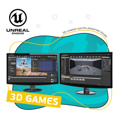 Unreal Engine 4. Игровой движок - КИБЕРшкола программирования для детей, компьютерные курсы для школьников, начинающих и подростков - KIBERone г. Нальчик