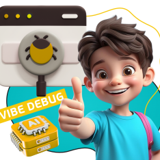 Тестирование & Vibe Debug. Охотники за багами - КИБЕРшкола программирования для детей, компьютерные курсы для школьников, начинающих и подростков - KIBERone г. Нальчик