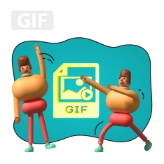 Gif-анимация - КИБЕРшкола программирования для детей, компьютерные курсы для школьников, начинающих и подростков - KIBERone г. Нальчик