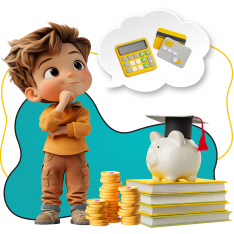 Финансовый интеллект вместе KIBERone - КИБЕРшкола программирования для детей, компьютерные курсы для школьников, начинающих и подростков - KIBERone г. Нальчик