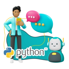 Умный чат-бот на Python на Telegram - КИБЕРшкола программирования для детей, компьютерные курсы для школьников, начинающих и подростков - KIBERone г. Нальчик