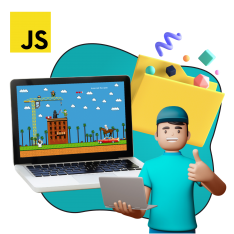 Программирование на JavaScript. Учимся создавать игры! - КИБЕРшкола программирования для детей, компьютерные курсы для школьников, начинающих и подростков - KIBERone г. Нальчик