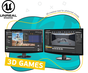 Unreal Engine 4. Игровой движок - Школа программирования для детей, компьютерные курсы для школьников, начинающих и подростков - KIBERone г. Нальчик